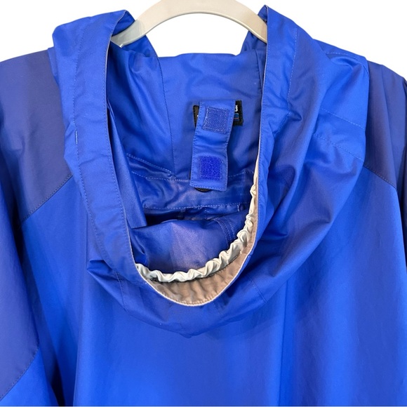 Patagonia Royal Blue Outdoor Krystal Jacket water resistant hooded jacket Y2K - Picture 8 of 9